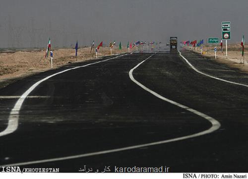 چهارخطه شدن 9 کیلومتر از محور خرمشهر - اهواز تا اربعین سال جاری
